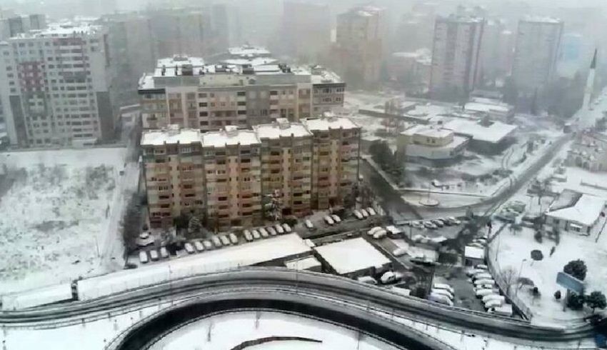 Erken giriş yaptı! Kar İstanbul’da ne zamana kadar sürecek?