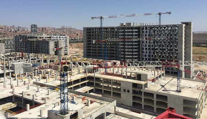 Etlik Şehir Hastanesi'nin açılışı 2021’e kalmış, gecikmenin maliyeti 40 milyon Euro'yu geçecek