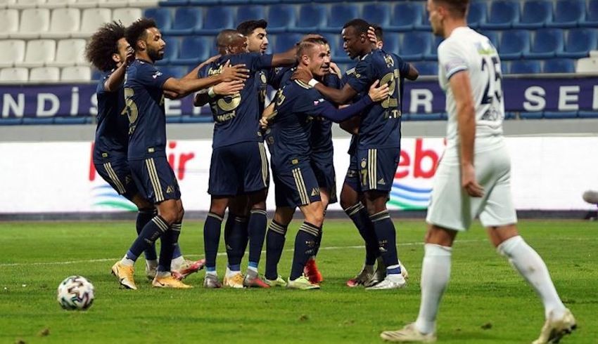 Fenerbahçe, 3 puanı 3 golle aldı