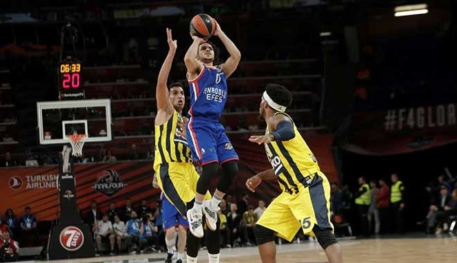 Basketbolda şampiyon Anadolu Efes