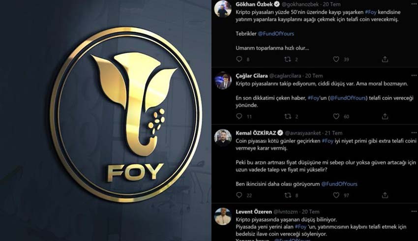 Foy Token'i hangi gazeteciler pazarlıyor?