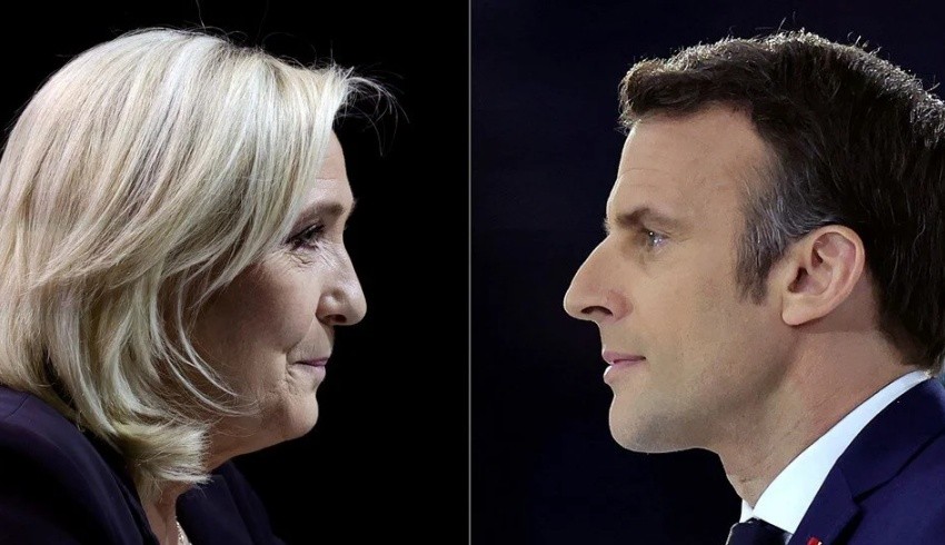 Fransa'da Macron ve Le Pen ikinci turda yarışacak