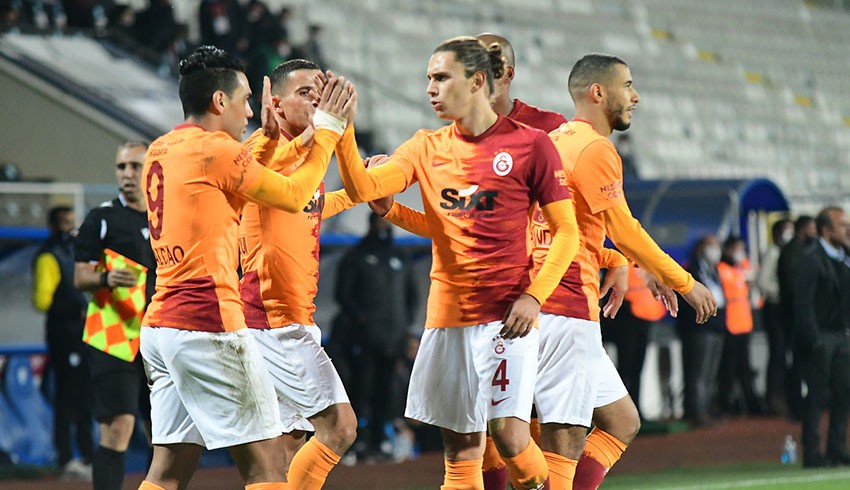 Galatasaray deplasmanda kazandı