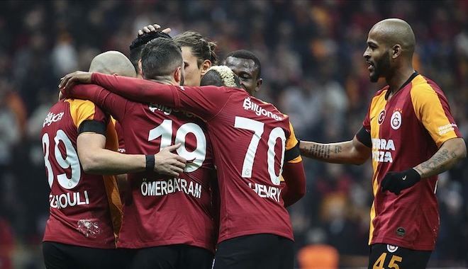 Galatasaray üst üste 8.nci galibiyetini aldı