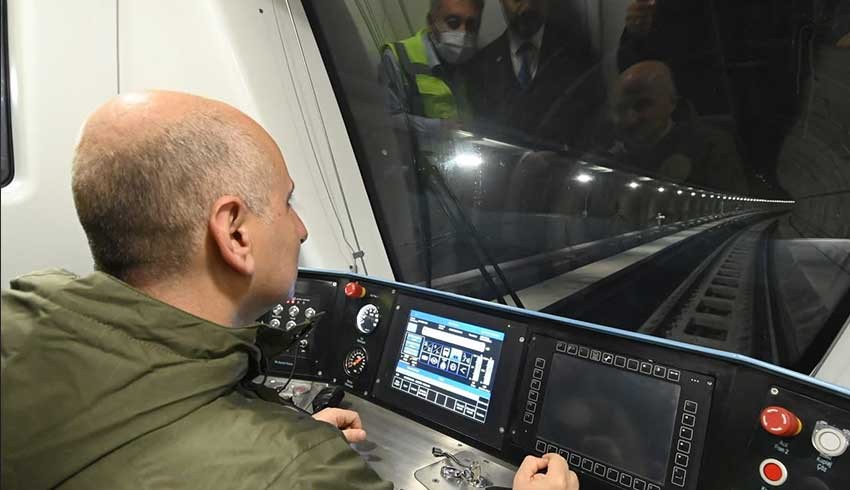 Gayrettepe-İstanbul Havalimanı metro hattında ilk testi Bakan Karaismailoğlu yaptı: Açılış ne zaman?