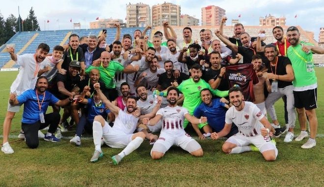 Hatayspor şampiyon oldu! Süper Lig’e yükselen ilk takım…