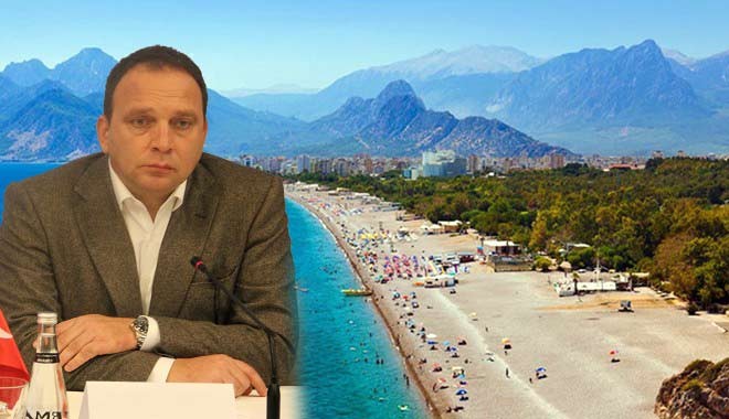 Antalya sahillerinde dönen oyunlar