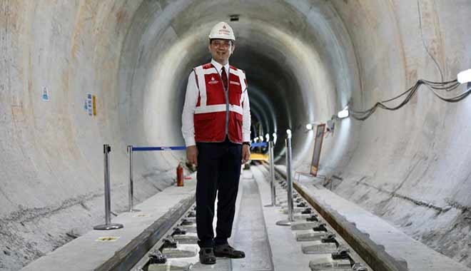 İkitelli-Ataköy metro hattında ilk ray döşendi!