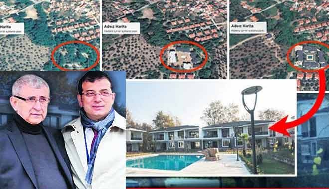 İmamoğlu da Kaz Dağları'nda ağaçları kesip villa dikmiş