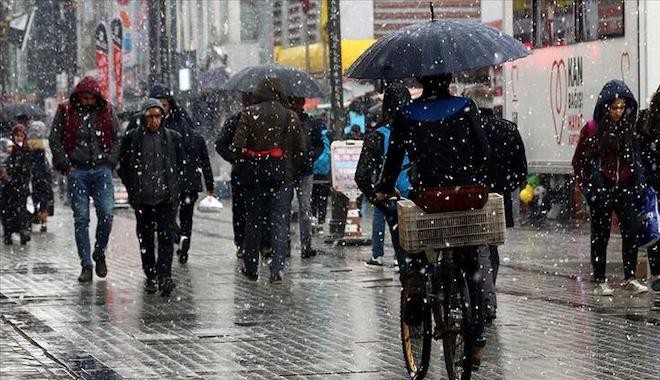 Meteoroloji’den birçok il için kar yağışı uyarısı