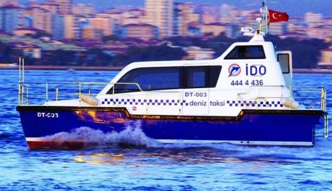 İstanbul’da deniz taksilerin ruhsatı yok