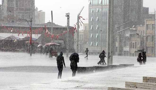 Meteoroloji'den İstanbul için sağanak uyarısı