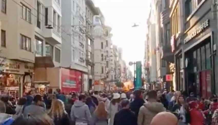 İstiklal Caddesi'nde patlama! 6 can kaybı, 81 yaralı