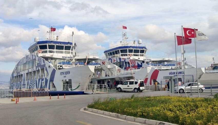 İzmir'de feribot ücretlerine zam geldi!