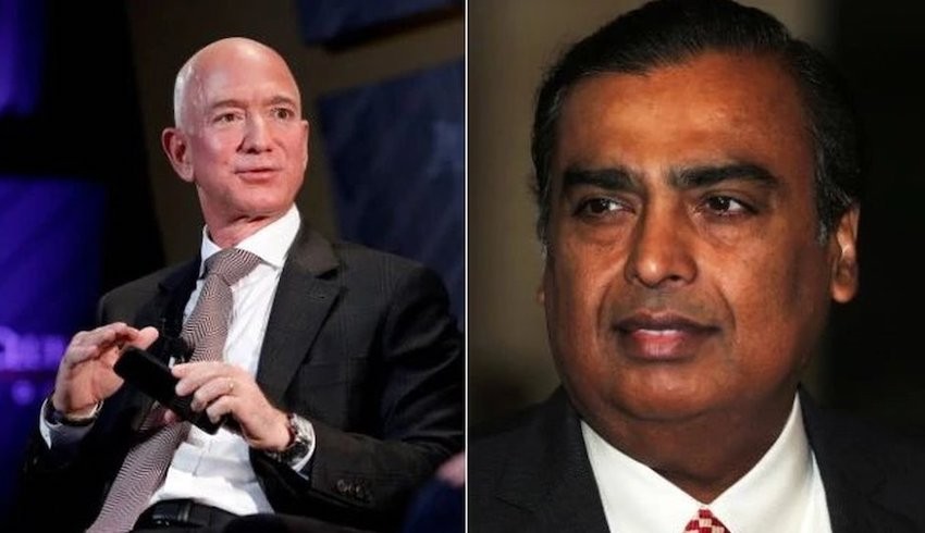 Jeff Bezos, Hindistan'ın en zengin kişisi Mukesh Ambani'yle neden davalık?