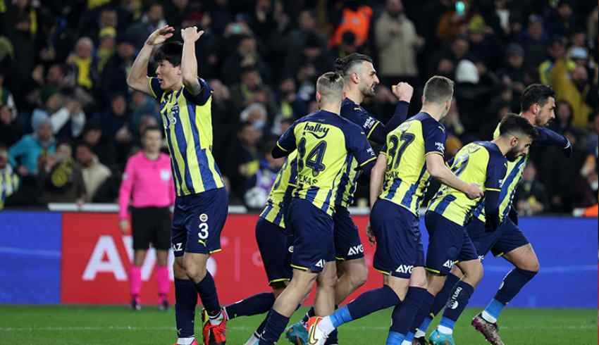 Fenerbahçe yenilmezlik serisini 6 maça çıkardı