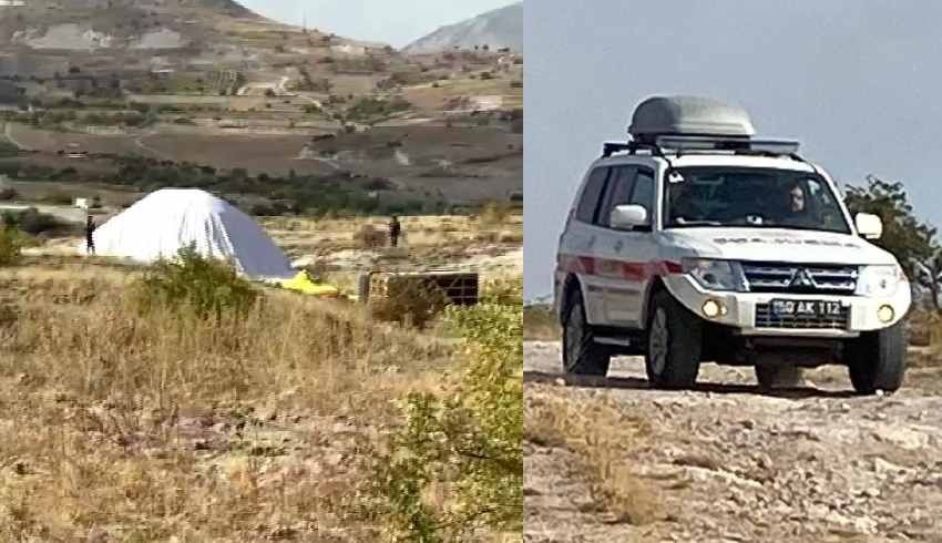 Kapadokya'da balon düştü, 2 kişi öldü, 3 kişi yaralandı