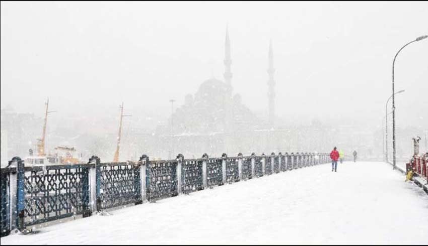 İstanbul'a İzlanda soğukları geliyor