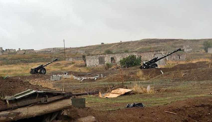 Karabağ'da son durum! Ermeni askerler topu-tüfeği bırakıp kaçıyor!