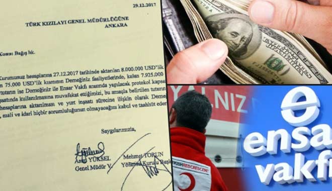 Kızılay'dan 'Ensar'a 8 milyon dolar bağış' açıklaması: Başkentgaz istedi