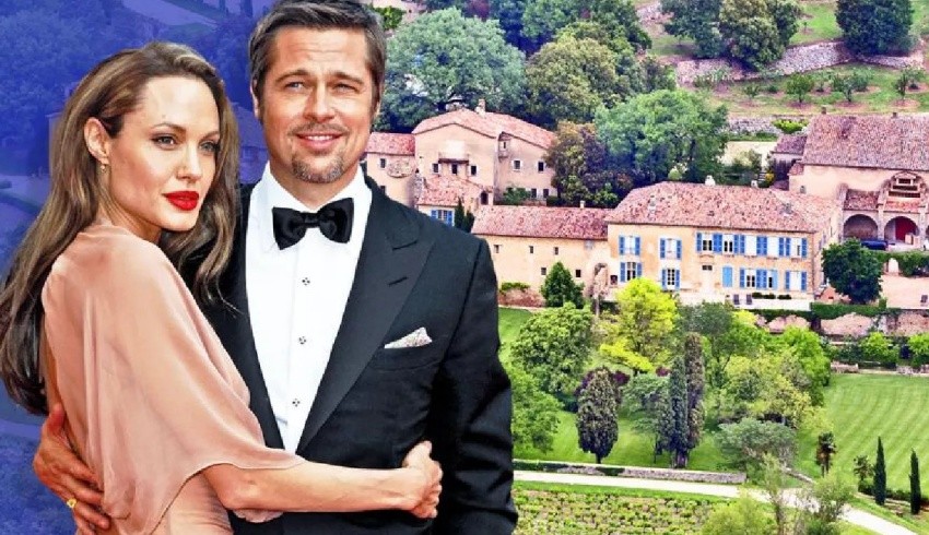 Meşhur şato kimin olacak? Pitt ve Jolie arasında şato davası