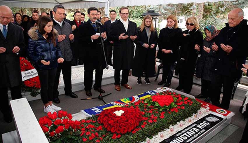 Mustafa V. Koç mezarı başında anılacak!