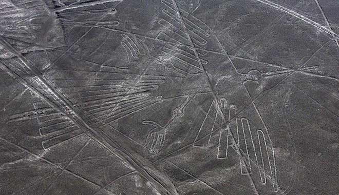 Nazca Platosu’nda ‘gizemli canavar’ resimleri keşfedildi