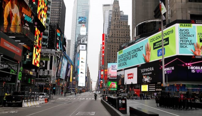 New York Belediye Başkanı: Büyük çapta bir yokluk çekmeye 10 gün uzaktayız