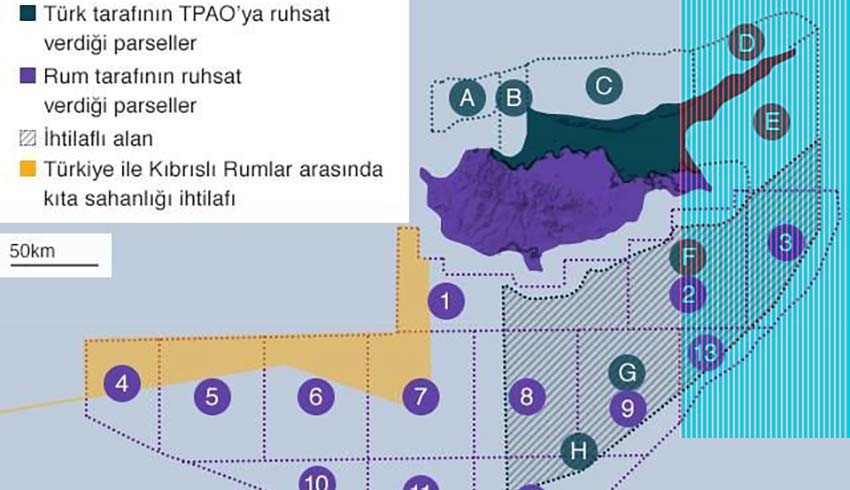 Olmadı Katar! Rum tarafı 5. parsel için Amerikan-Katar ile anlaştı