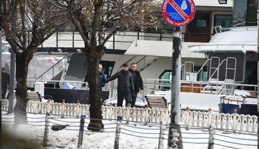 Patron Ömer Koç yürüyüşte!