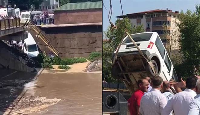 Samsun'da köprü çöktü, başkan vatandaşı suçladı