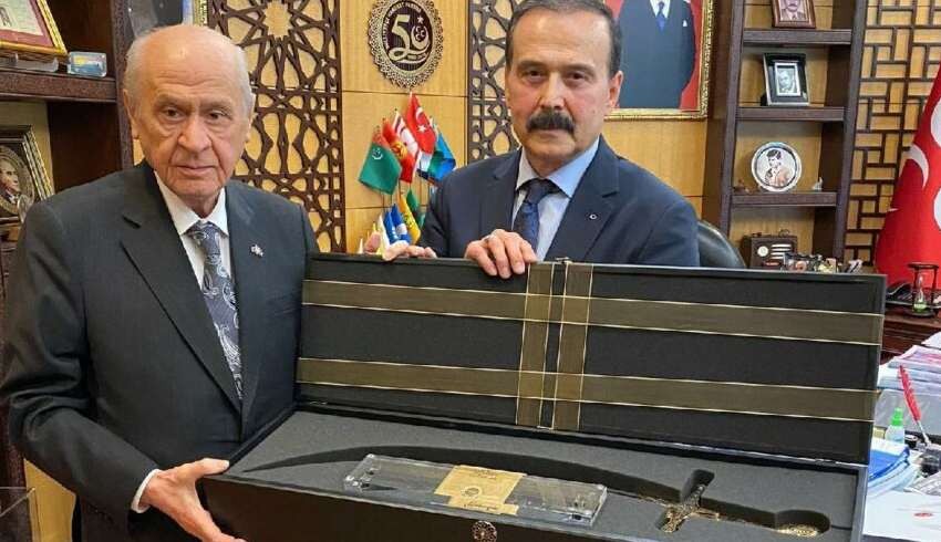 Suç örgütü lideri Kürşad Yılmaz'dan Bahçeli'ye kılıç!