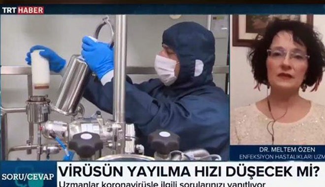 TRT'de canlı yayında açıkladı: Türkiye'de vaka sayısı 600 ile 900 bin...