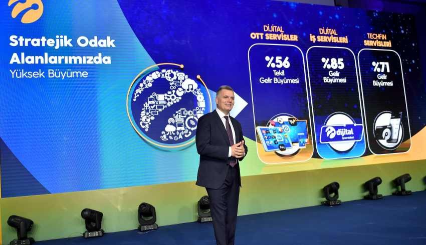 Turkcell'in geliri yüzde 46 artışla 12.5 Milyar TL'ye çıktı