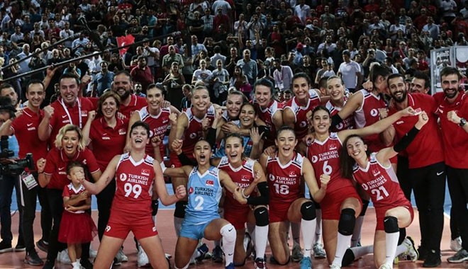 Türkiye A Milli Kadın Voleybol Takımı finalde