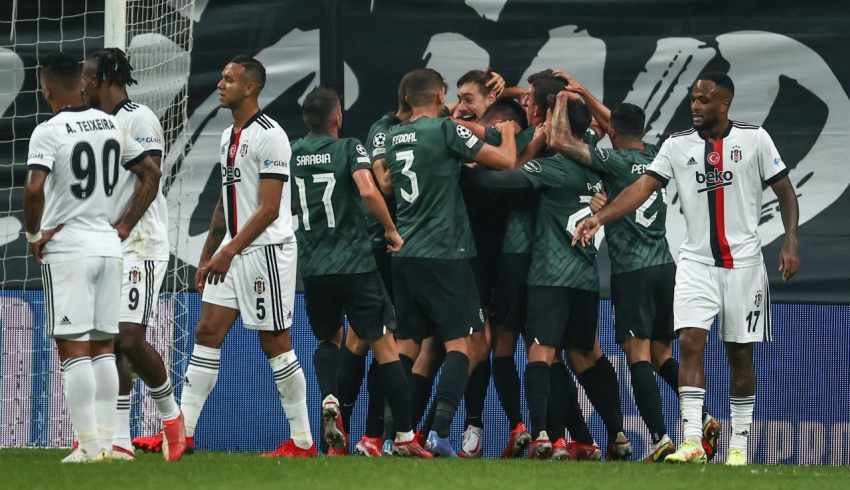 UEFA Şampiyonlar Ligi'nde Beşiktaş, Sporting Lizbon'a 4-1 mağlup oldu