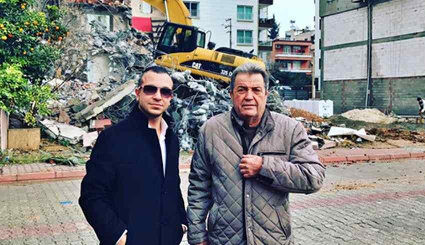 Yıkılan apartmanın müteahhidi Hasan Alpargün ve oğlu Hasan Can Alpargün kaçtı